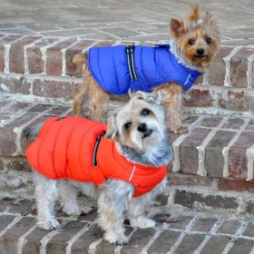 Alpine Extreme Weather Puffer Coat (Color: Orange, size: X-Large)