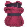 Sherpa-Lined Dog Harness Coat