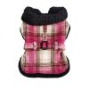 Sherpa-Lined Dog Harness Coat
